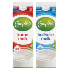 Campina verse halfvolle-, volle- of karnemelk